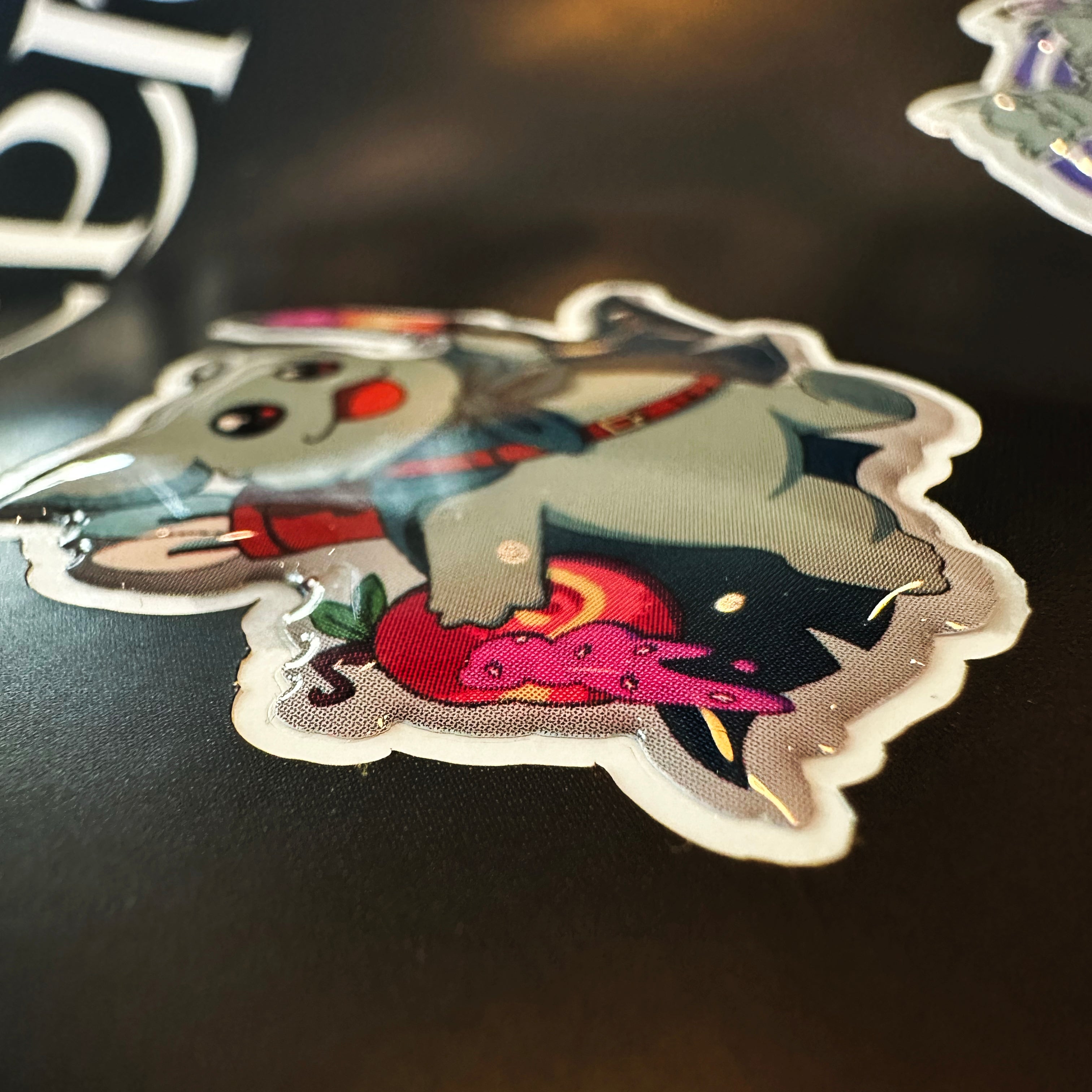 Character Winion Puff Sticker Pack