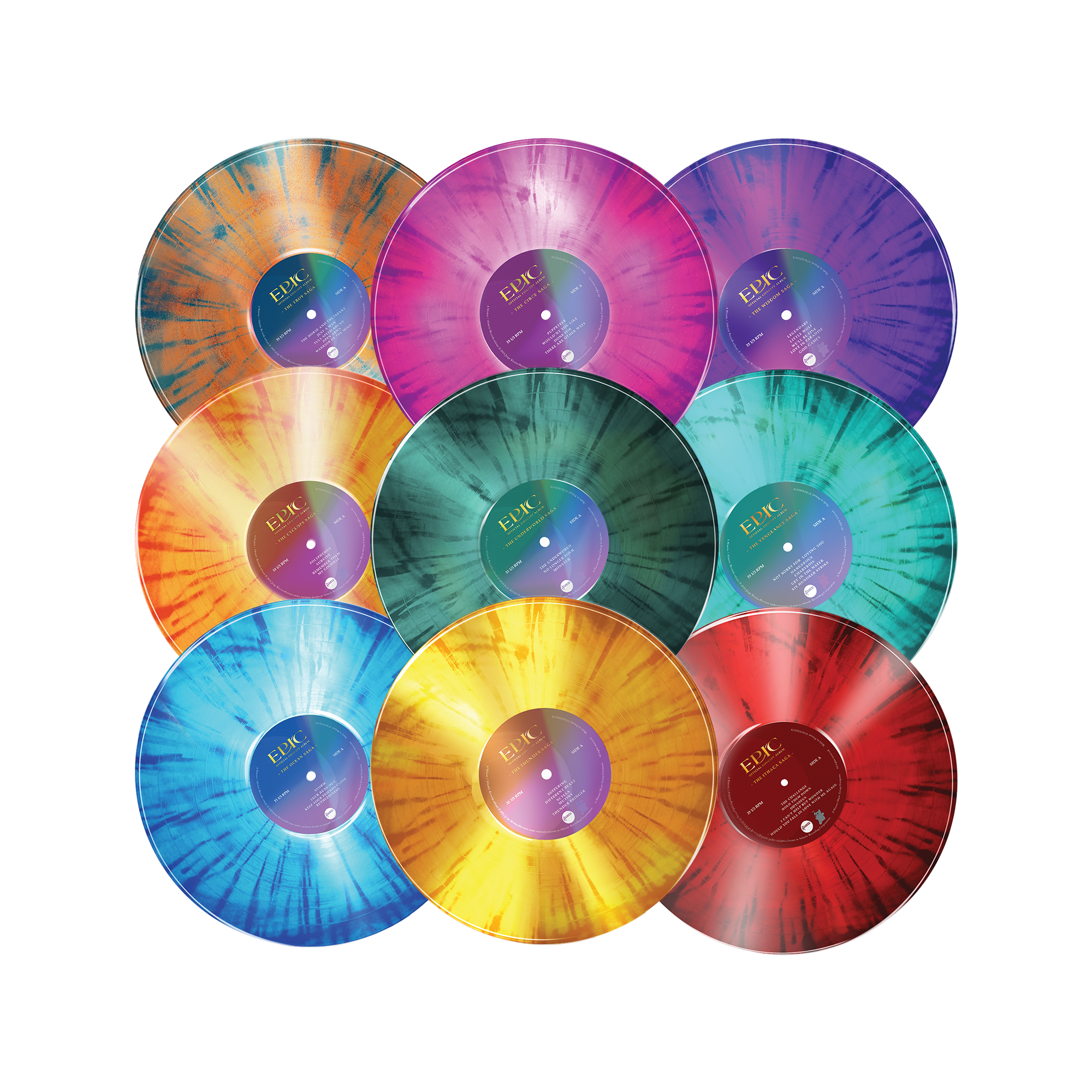 EPIC 9 LP MEGA BOX SET