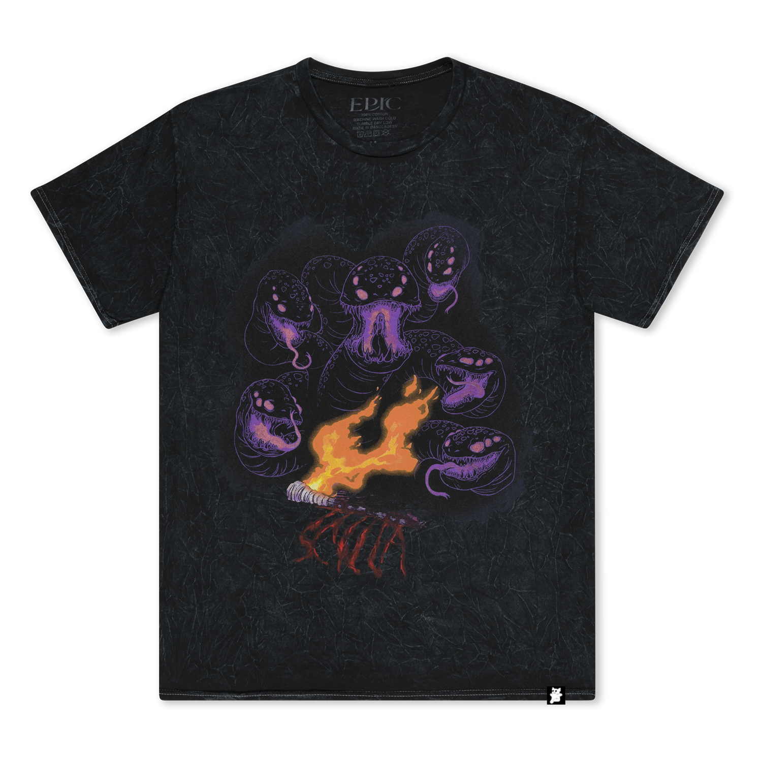 Scylla T-Shirt - Mineral Black