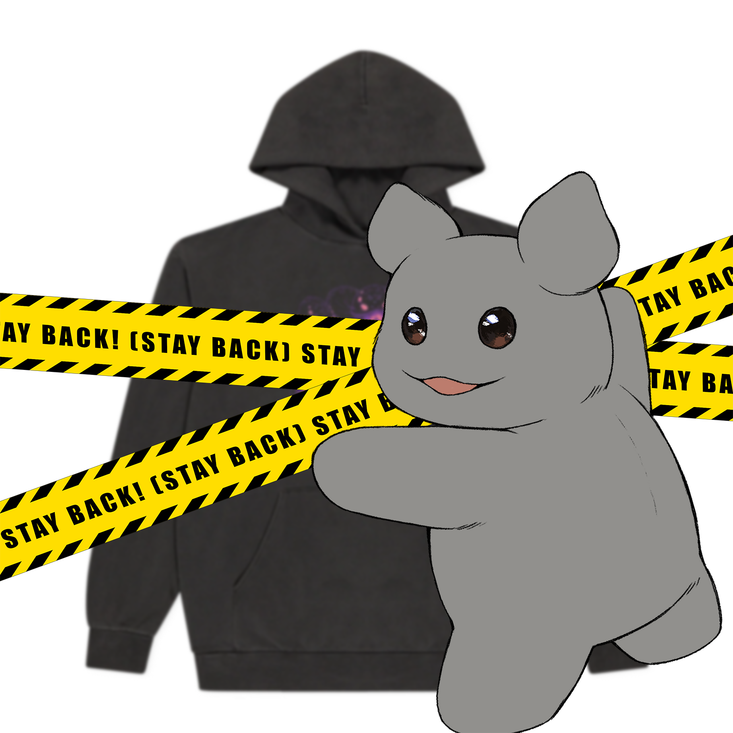 Scylla Hoodie - Faded Black