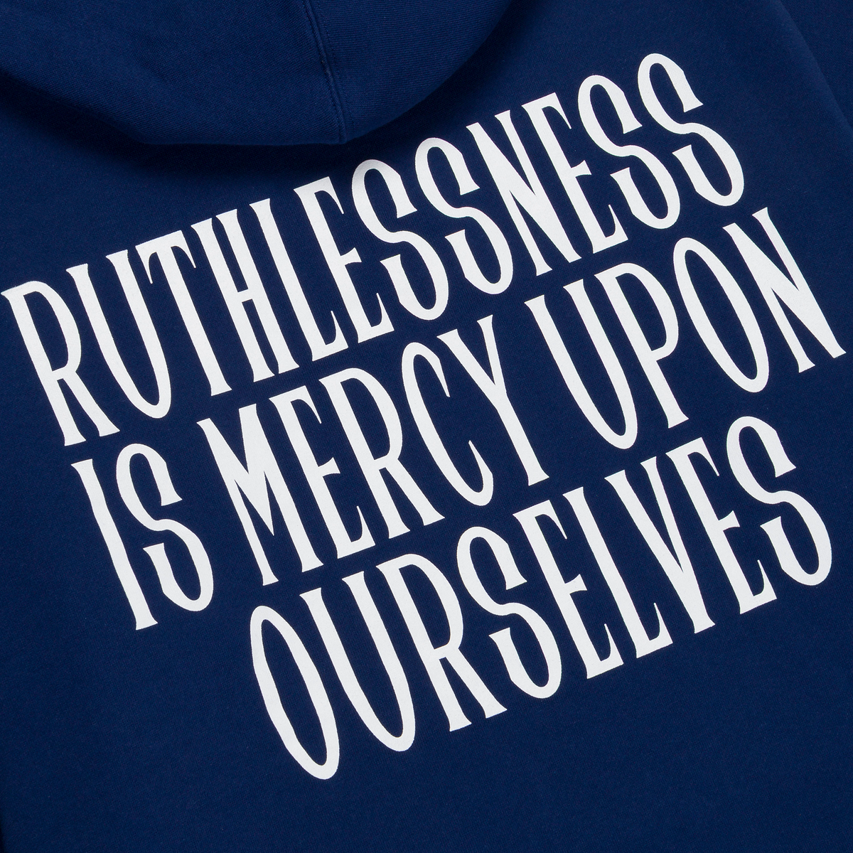 EPIC CD + Ruthlessness is Mercy Blue Hoodie