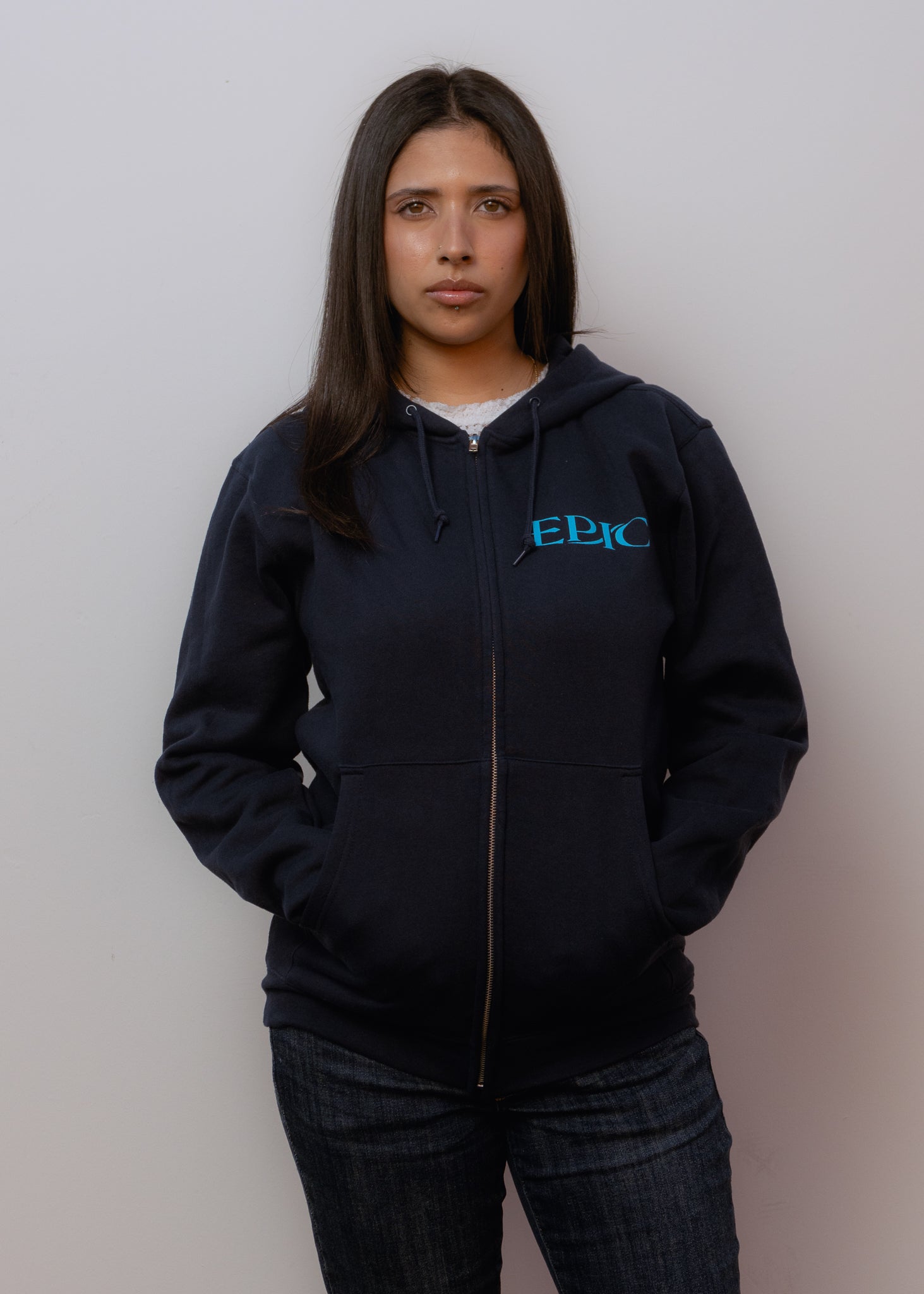 Warrior of the Mind Zip Hoodie