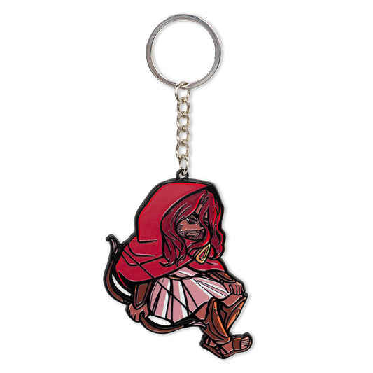 Red Odysseus Keychain