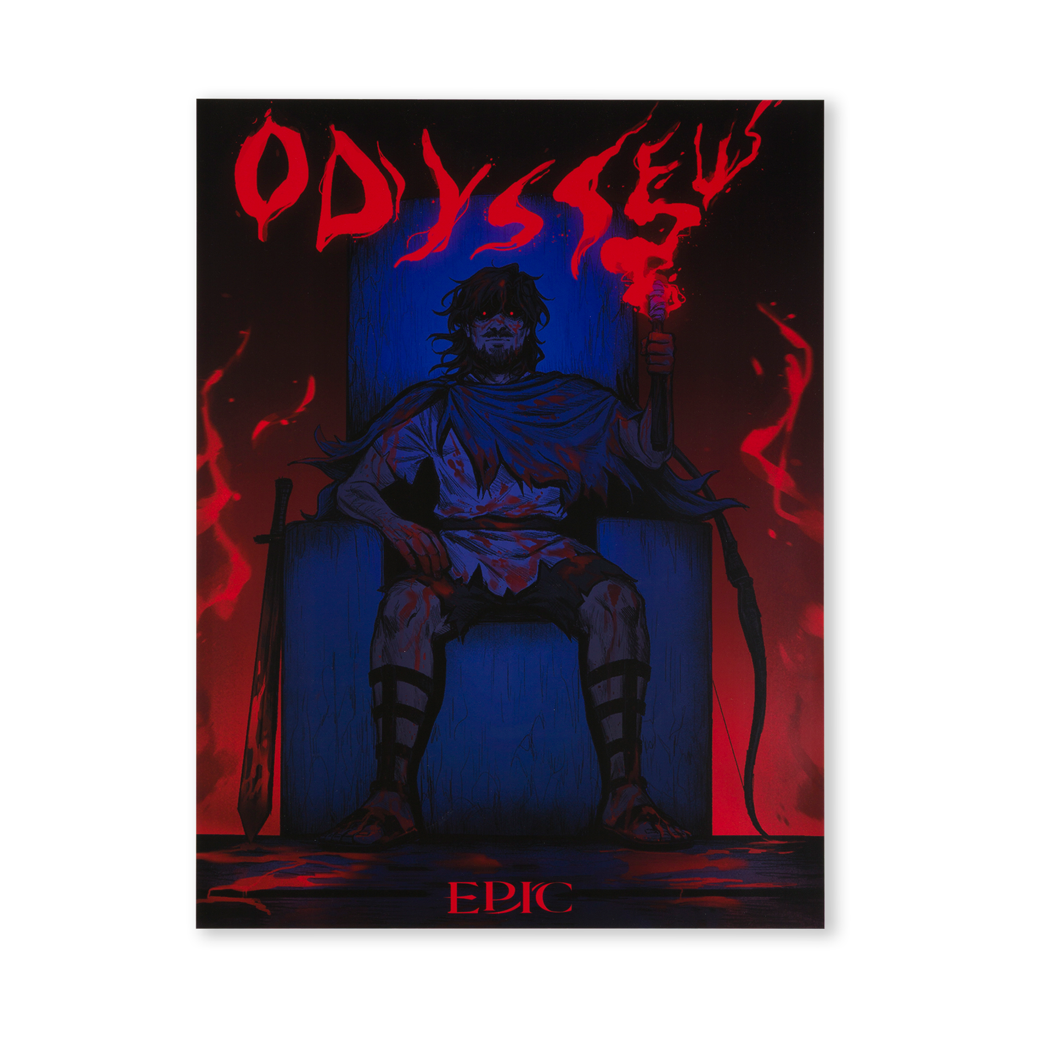 King Odysseus Poster