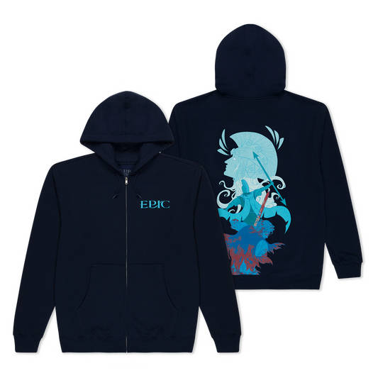 Warrior of the Mind Zip Hoodie